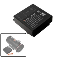 Ersatzakku für ThermTec Hunt Pro Wärmebildgeräte auf weißem Hintergrund