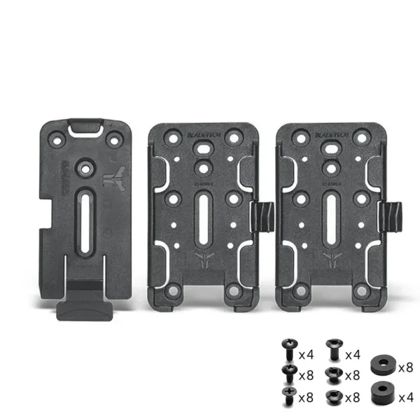 TMMS Kit (2 Receiver Plates + 1 Insert Plate) – Vorderansicht