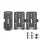 TMMS Kit (2 Receiver Plates + 1 Insert Plate) – Vorderansicht