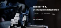 Olight Osight C Open Reflex auf weißem Hintergrund