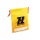 Target One Munitionsbeutel Detail – leeres Etikettenfeld und Target One Branding gelb