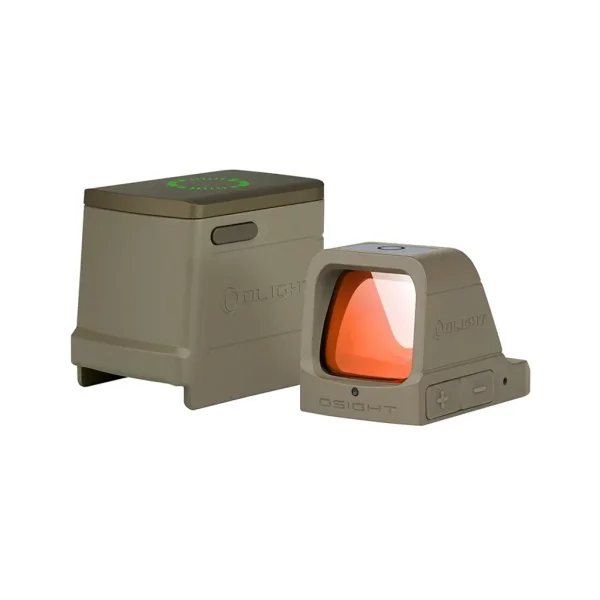 Olight Osight Leuchtpunktvisier Flat Dark Earth mit...
