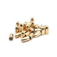 Alsa Pro 9mm 147grs FMJ RN Einzelgeschoss Detail – Vollmantel Rundkopf Wiederladen