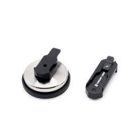 Target One Magazinhalter Schnellverschluss Detail – schneller Gurtwechsel IPSC USPSA