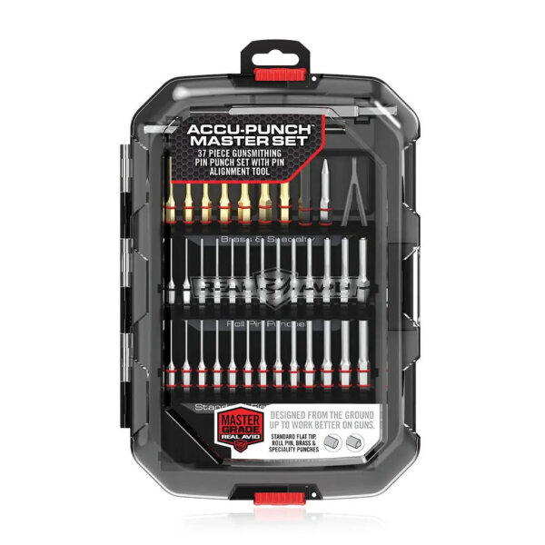Real Avid Accu-Punch Master Set 37-tlg. Frontansicht...