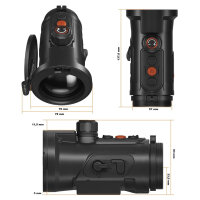 ThermTec Hunt 635L PRO Rückansicht – Okular und Display