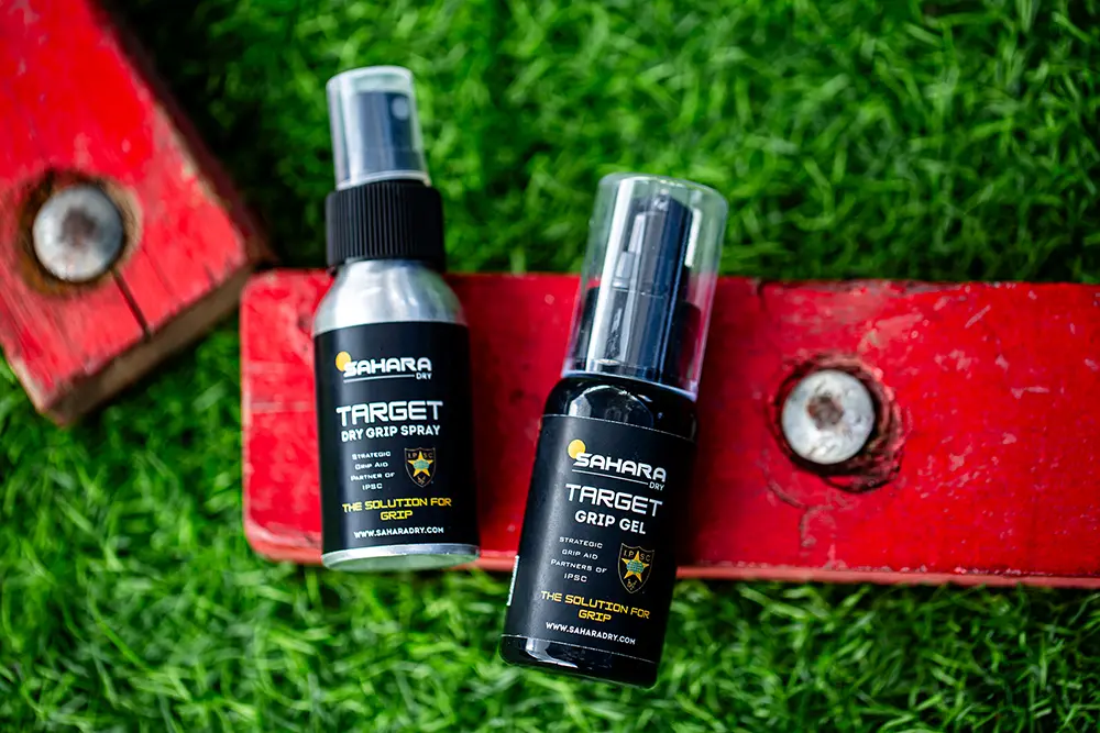 Sahara Dry Grip Gel und Grip Spray bei Shooting Solutions